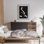 in bloom nude erotic wall art prints posters vertical 1