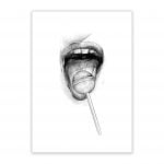 lick me nude erotic wall art prints posters