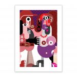 pechos grande nude erotic wall art prints posters