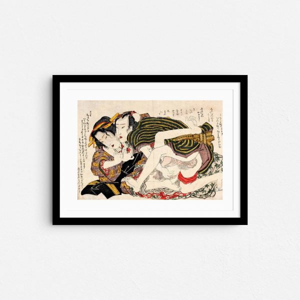 pleasure-in-glory-shunga-japanese-erotica-art-prints-frame