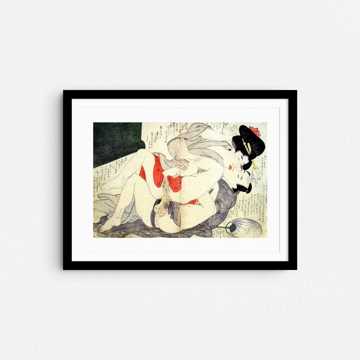 reaching-for-the-moon-shunga-japanese-erotica-prints-frame