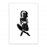 she feels nude erotic wall art prints posters