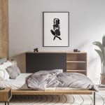 she feels nude erotic wall art prints posters vertical 1