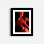 she glows nude erotic wall art prints framed portrait