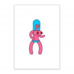 strawberry milkshake nude erotic wall art prints posters