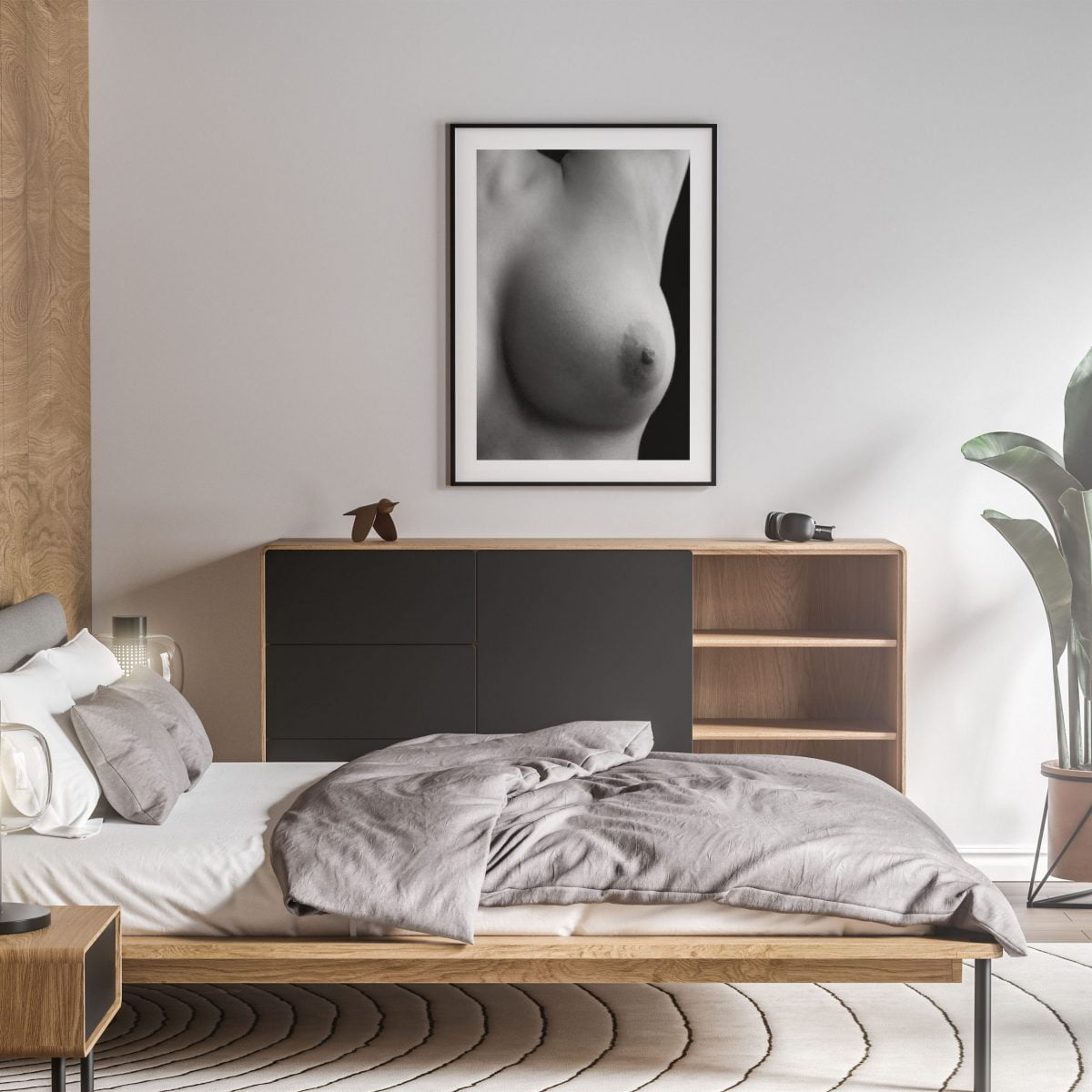supple nude erotic wall art prints posters vertical 1