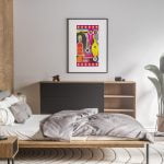 triangle nude erotic wall art prints posters vertical 1