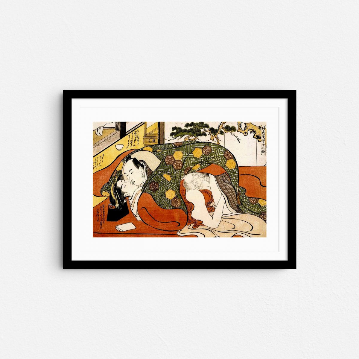 under-summer-blankets-shunga-japanese-erotica-art-prints-frame