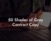 50 Shades of Grey Contract Copy