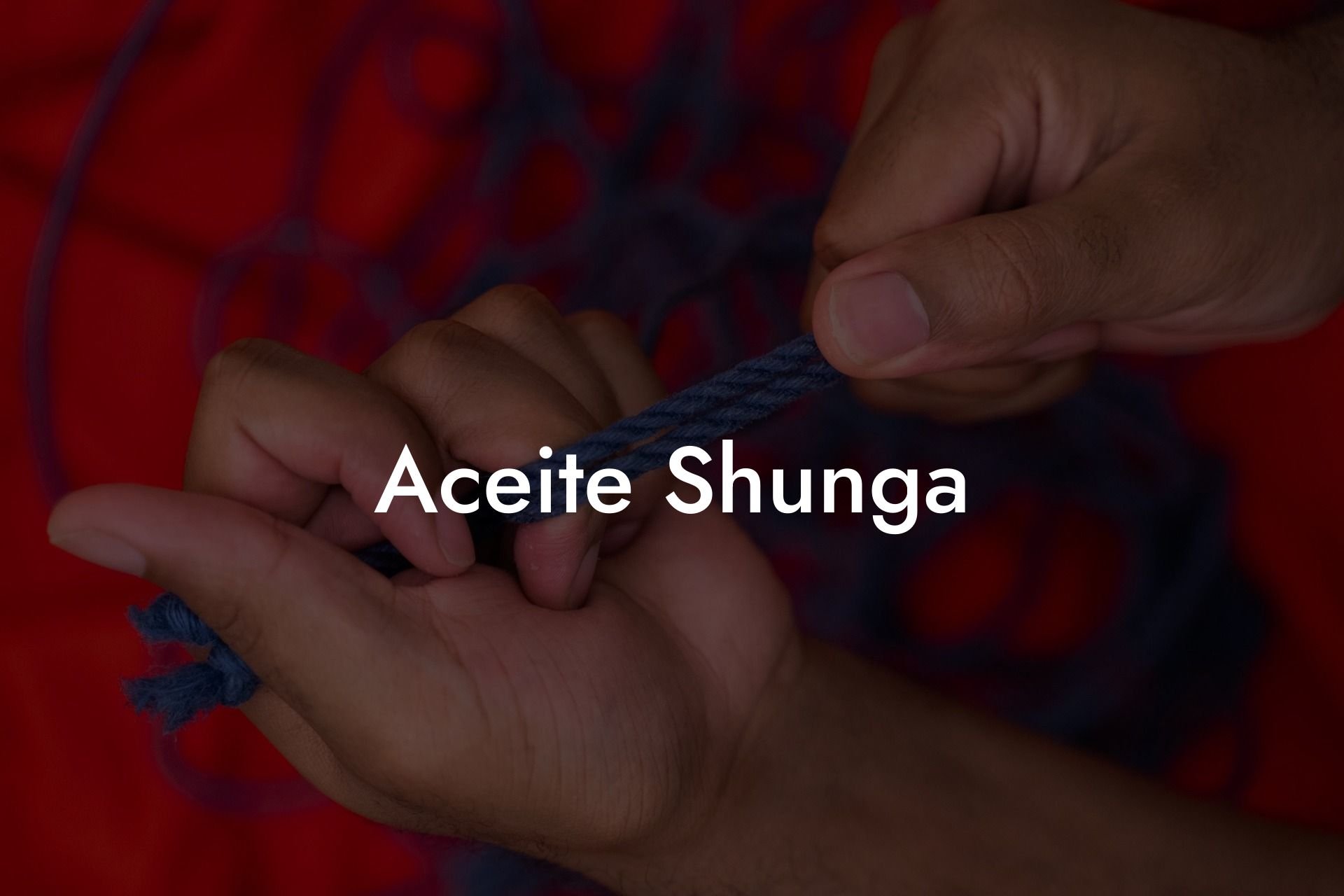 Aceite Shunga