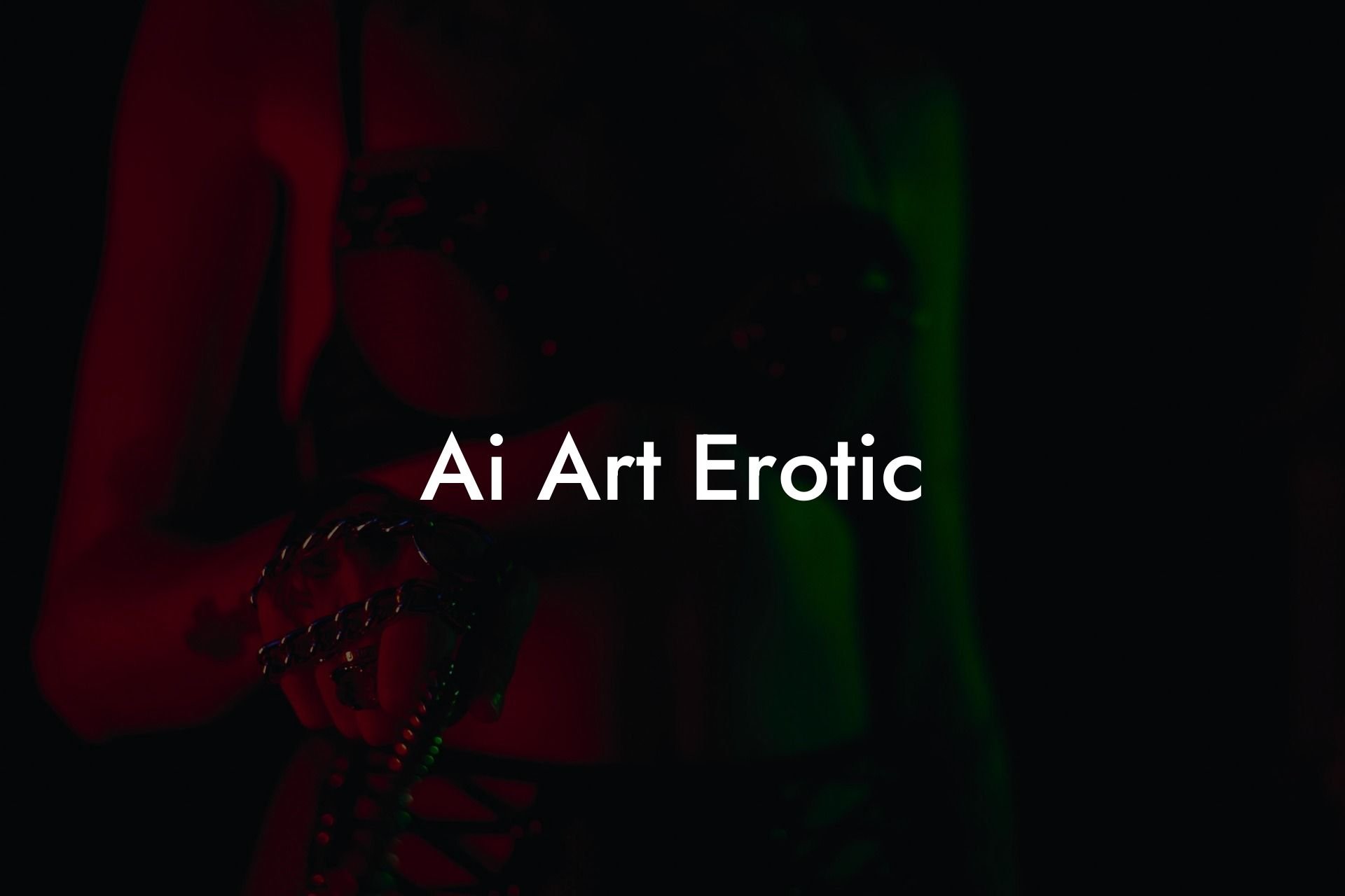 Ai Art Erotic