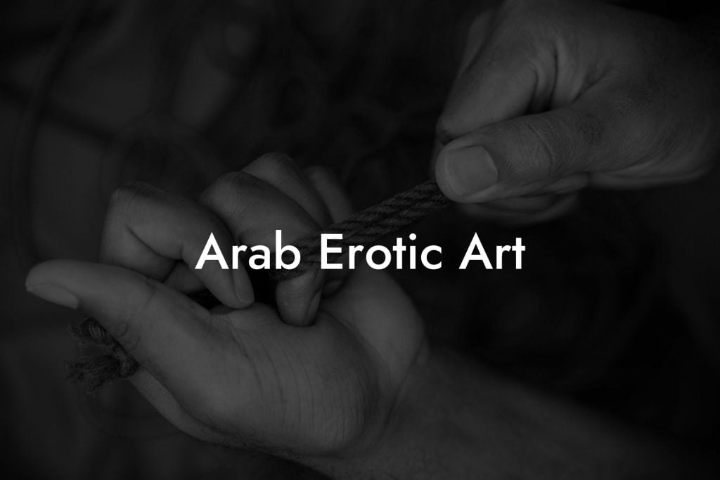 Arab Erotic Art