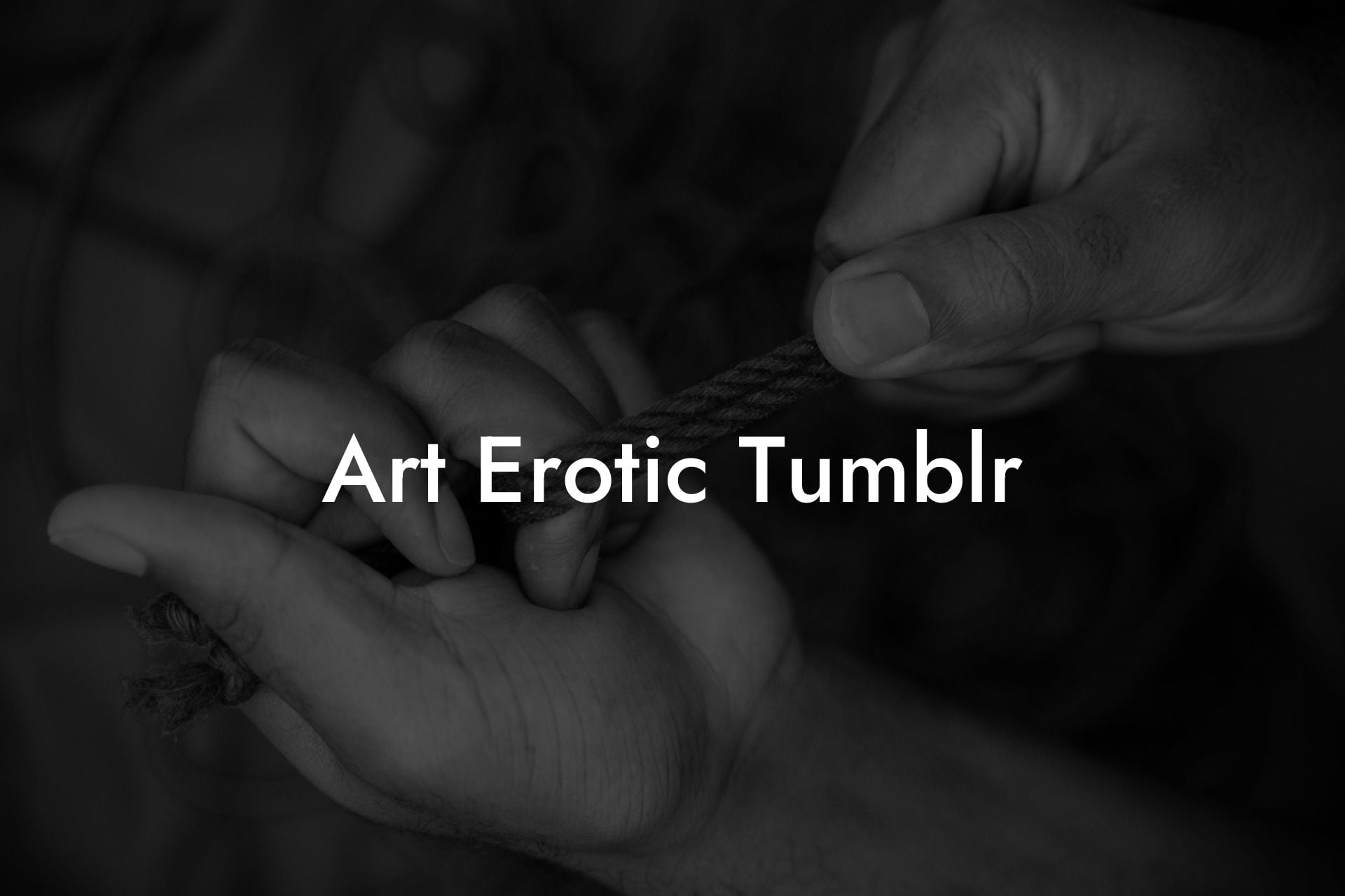 Art Erotic Tumblr