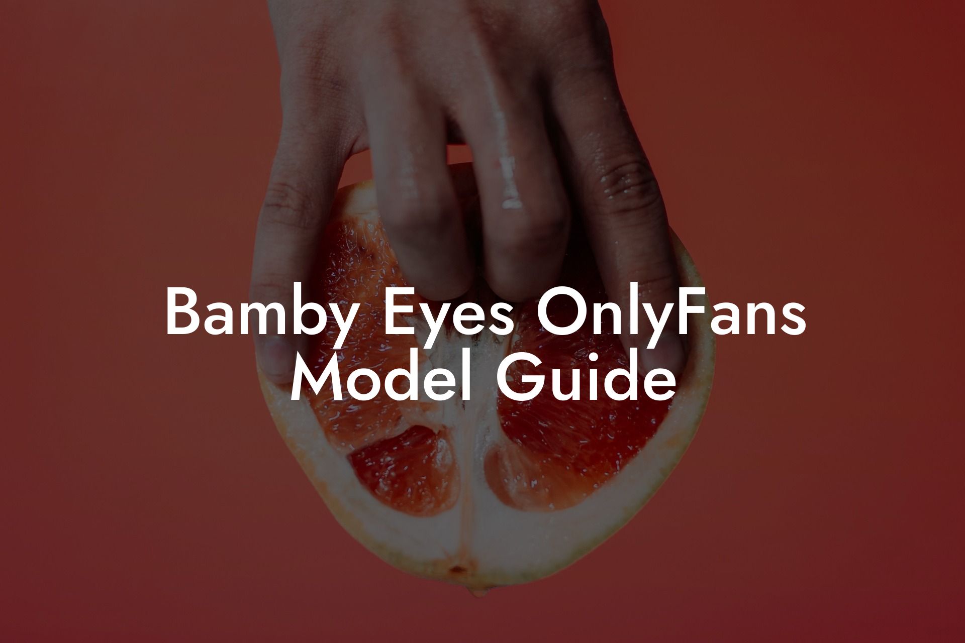 Bamby Eyes OnlyFans Model Guide