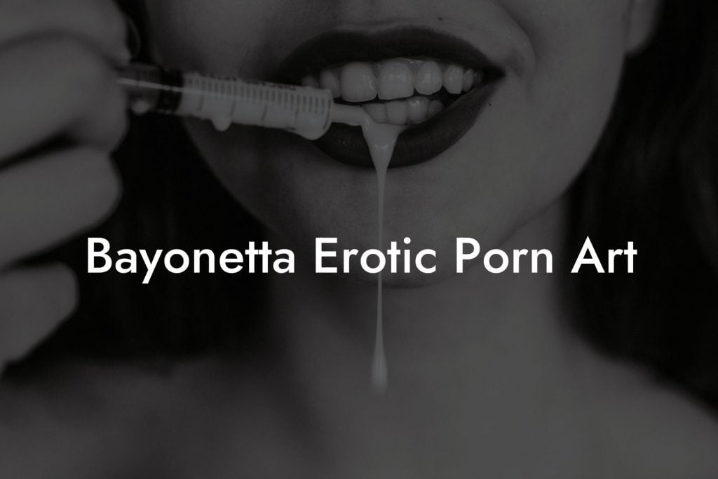 Bayonetta Erotic Porn Art