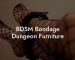 BDSM Bondage Dungeon Furniture