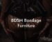 BDSM Bondage Furniture