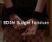 BDSM Budget Furniture