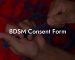 BDSM Consent Form