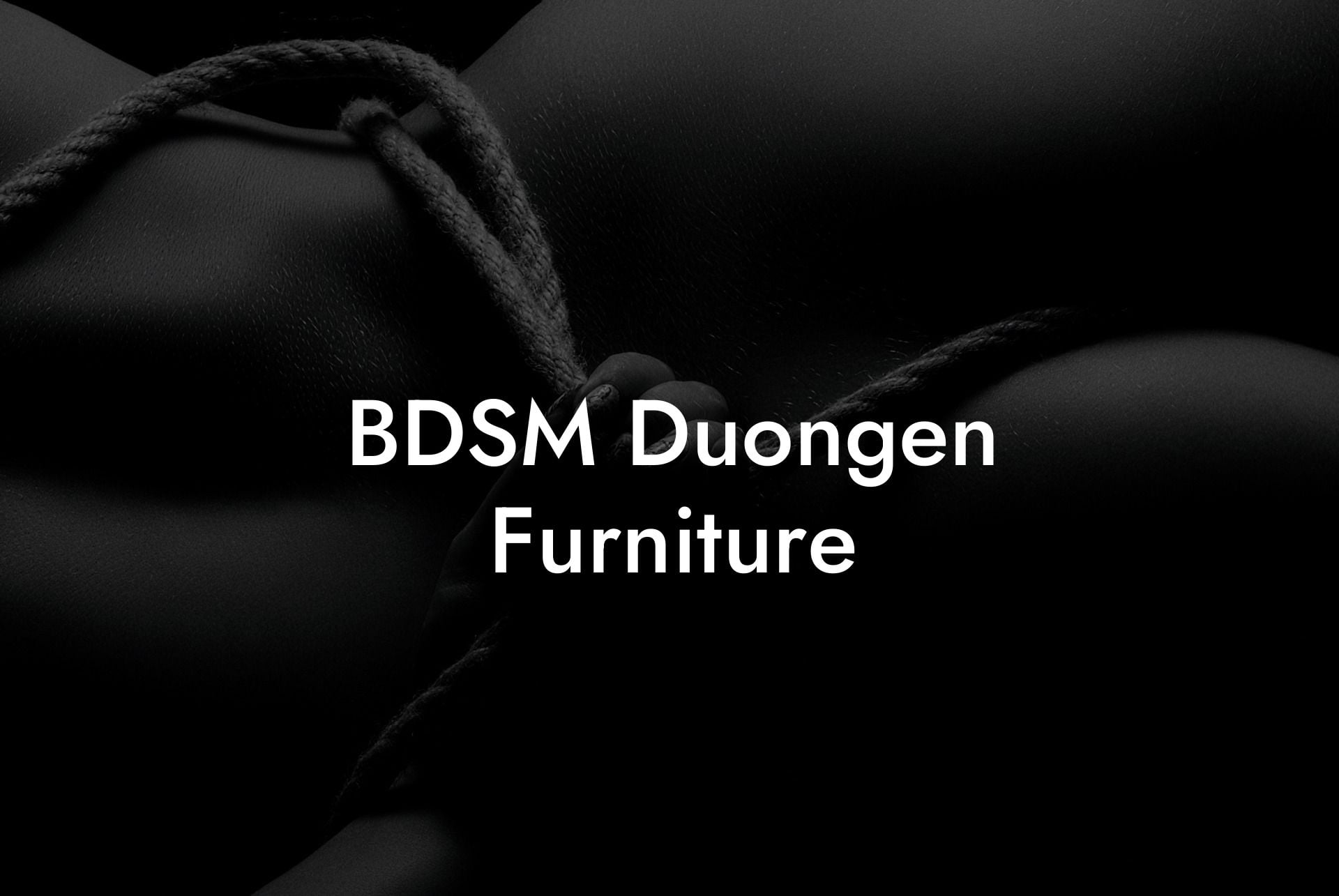 BDSM Duongen Furniture