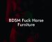 BDSM Fuck Horse Furniture