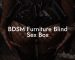 BDSM Furniture Blind Sex Box