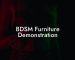 BDSM Furniture Demonstration