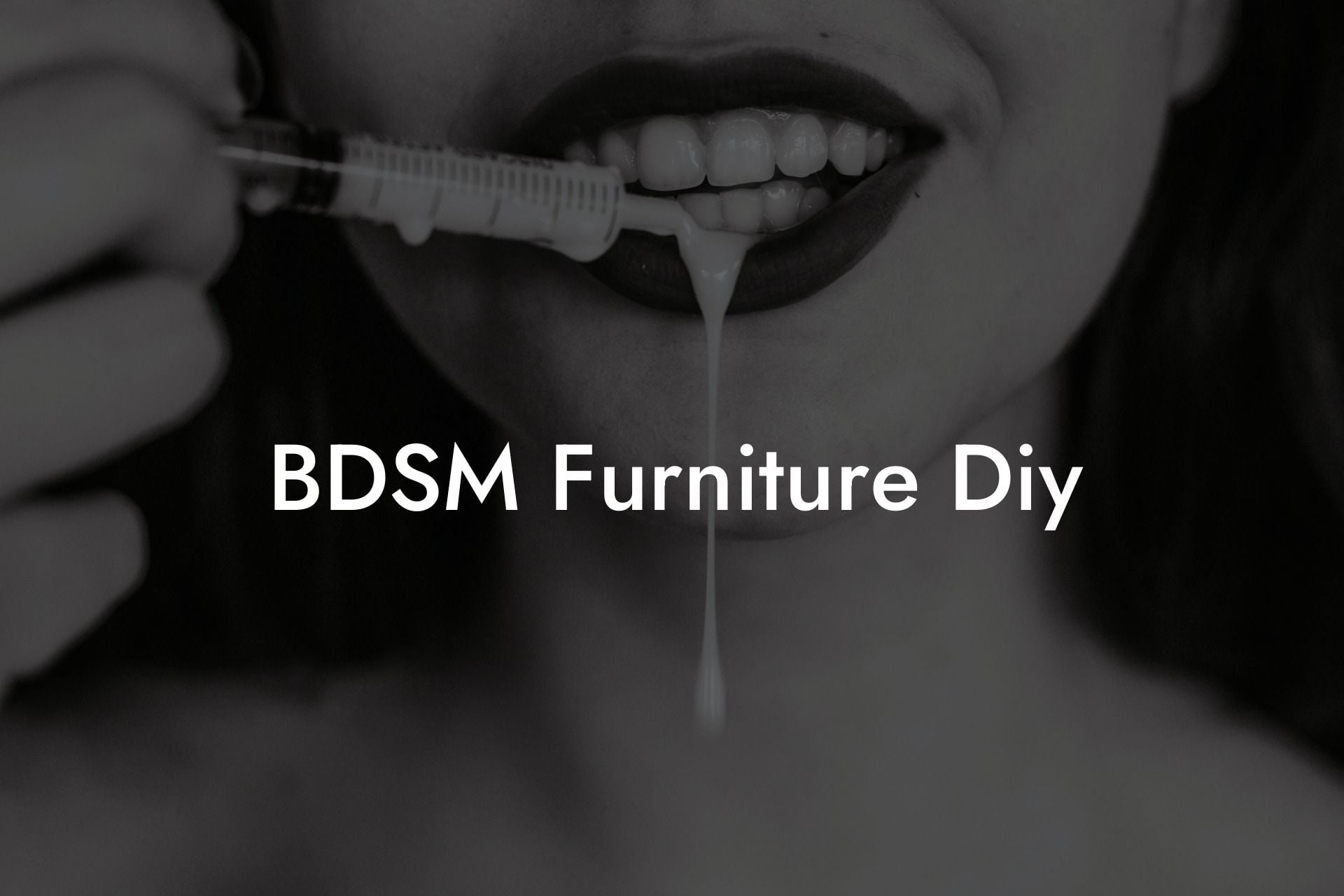 BDSM Furniture Diy
