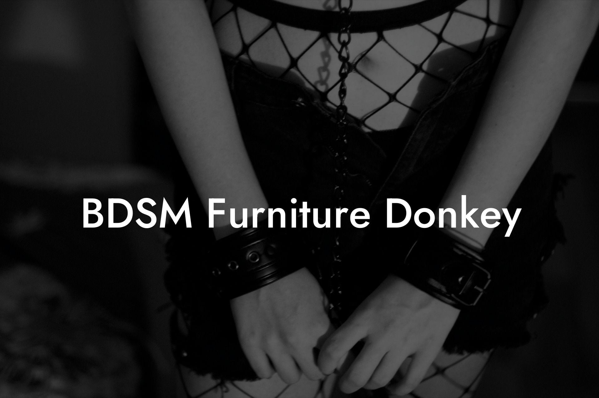 BDSM Furniture Donkey