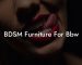 BDSM Furniture For Bbw