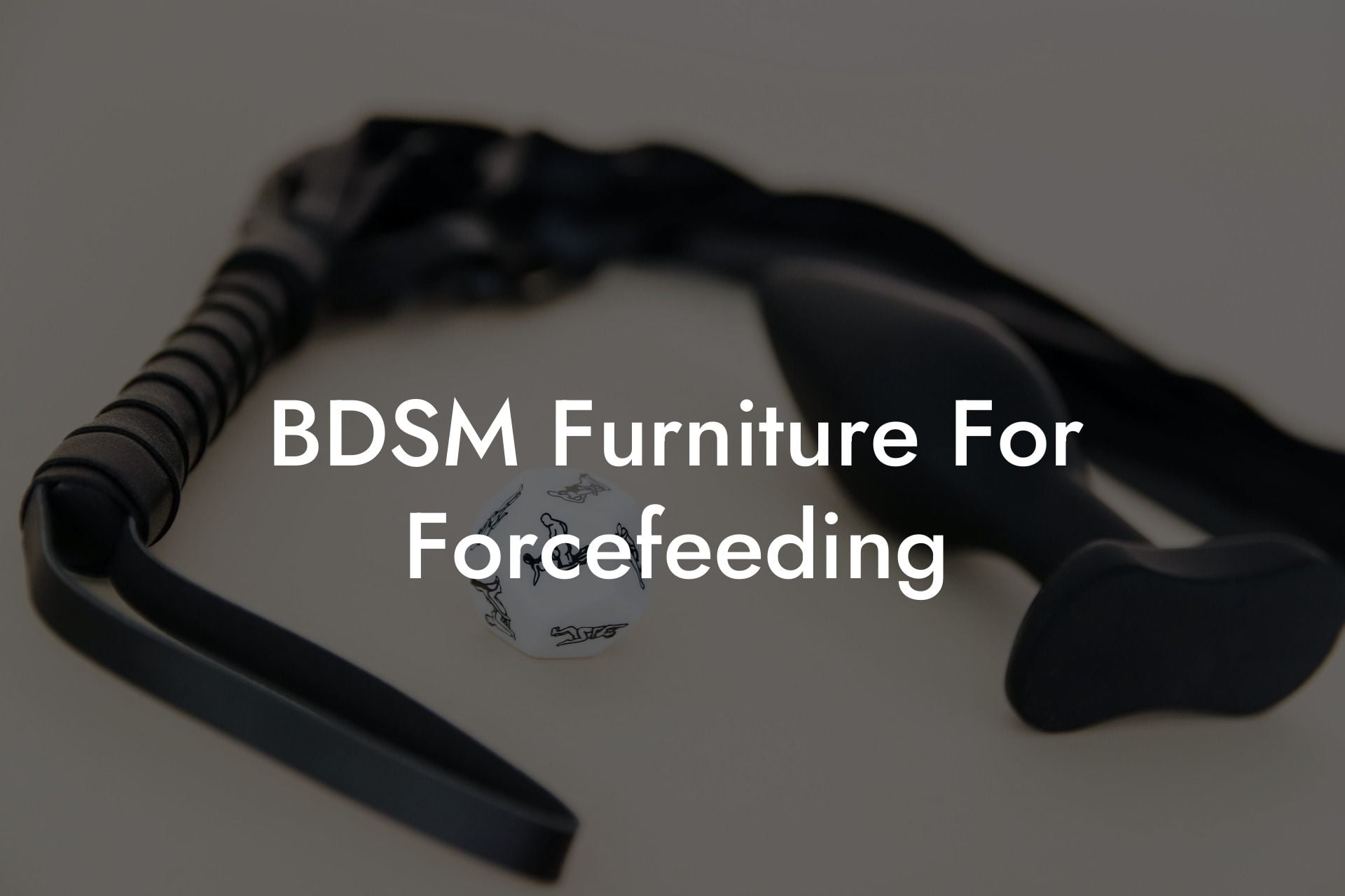 BDSM Furniture For Forcefeeding