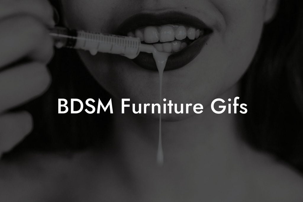BDSM Furniture Gifs