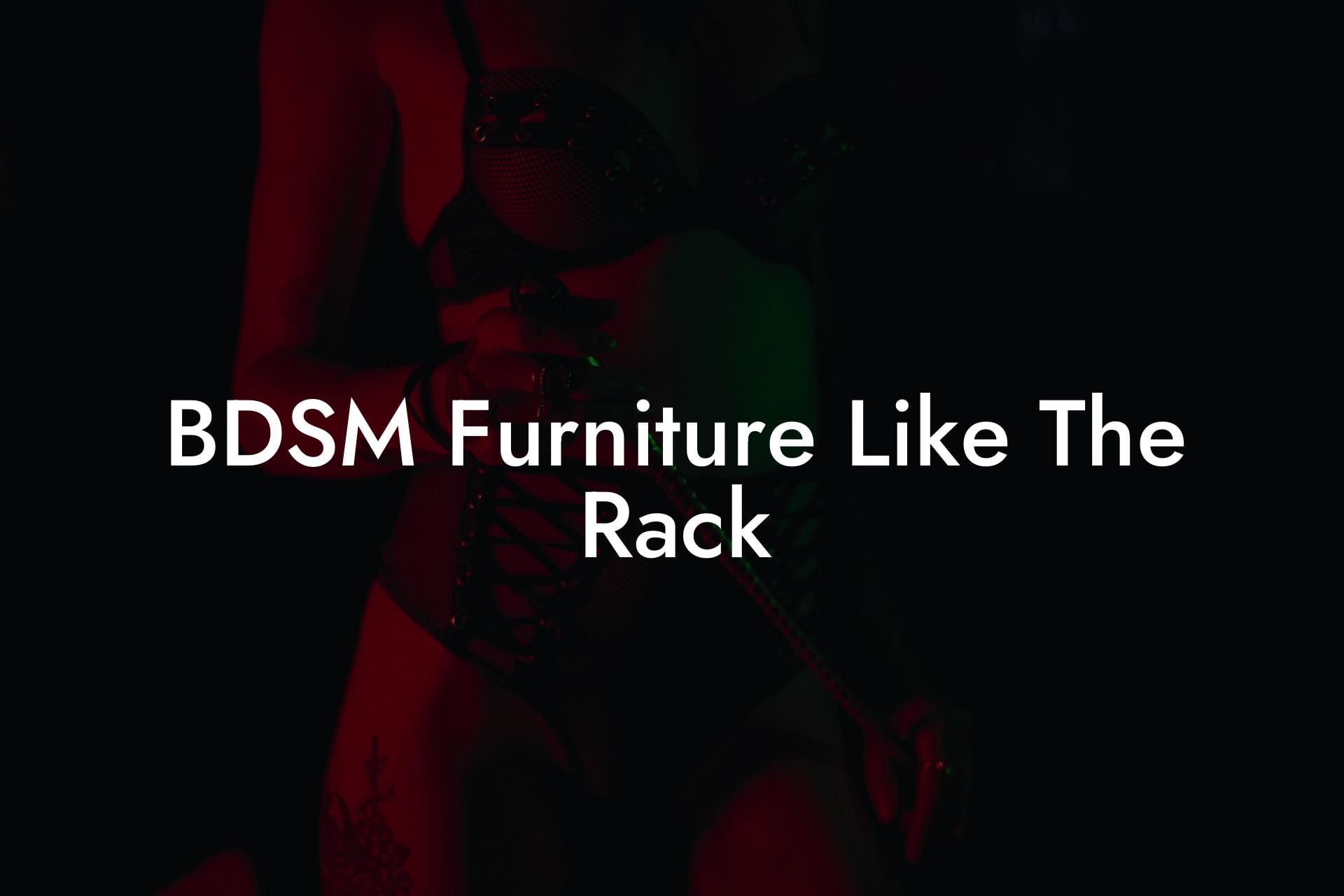 BDSM Furniture Like The Rack