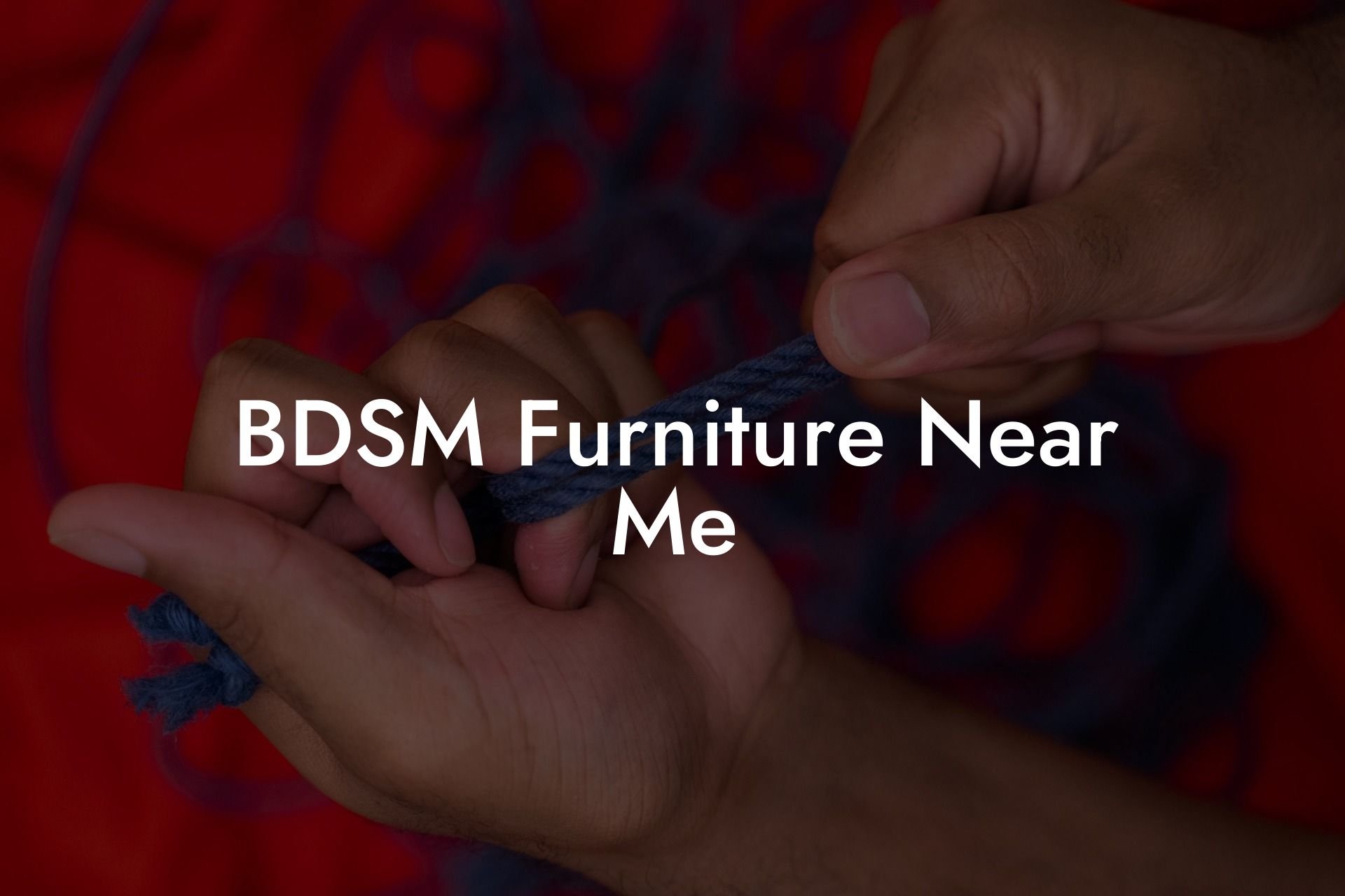 BDSM Furniture Near Me