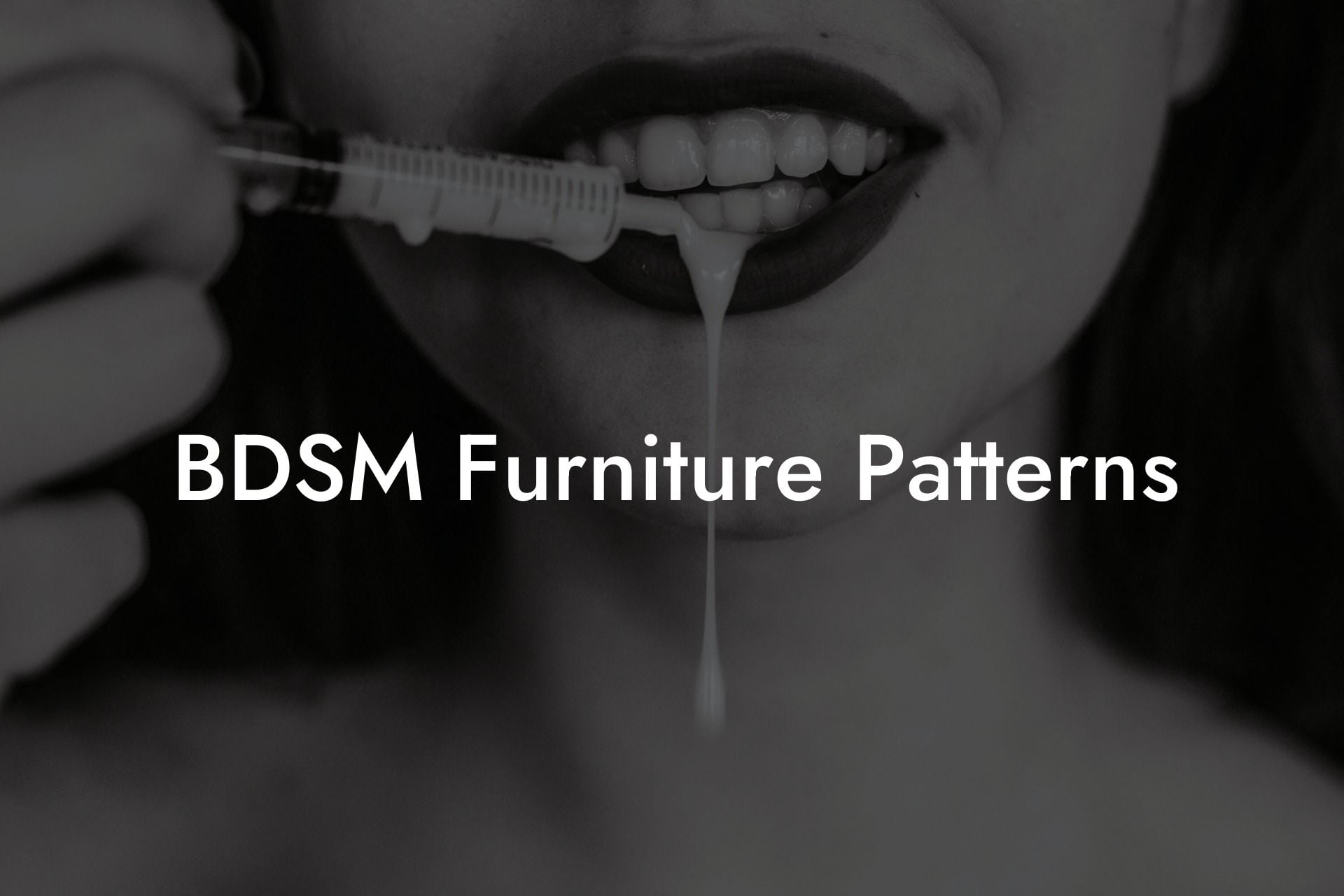 BDSM Furniture Patterns
