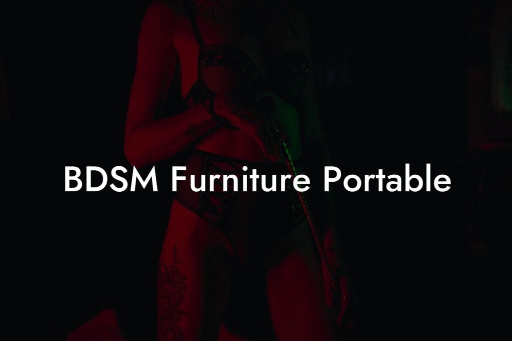 BDSM Furniture Portable