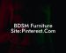 BDSM Furniture Site:Pinterest.Com