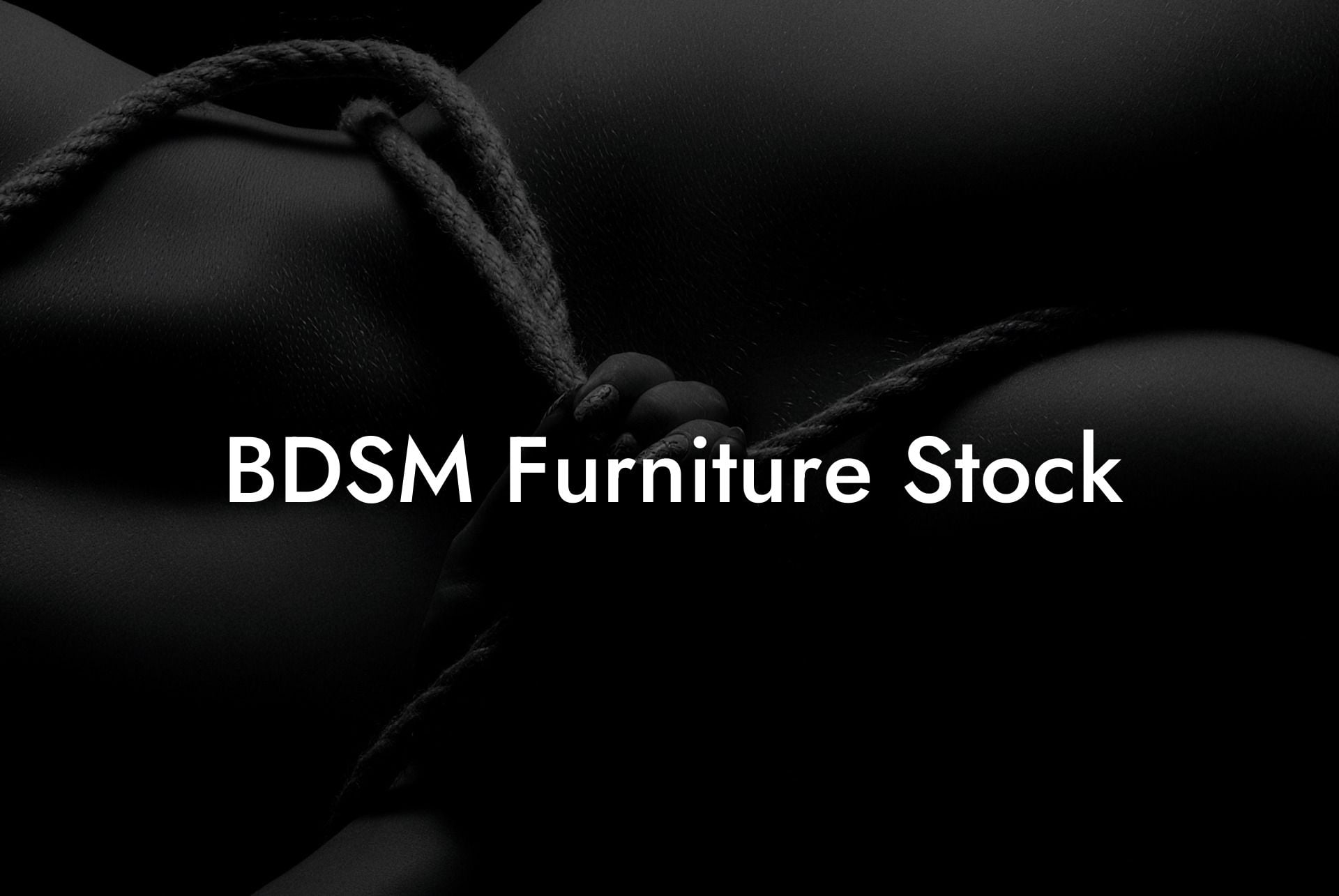 BDSM Furniture Stock