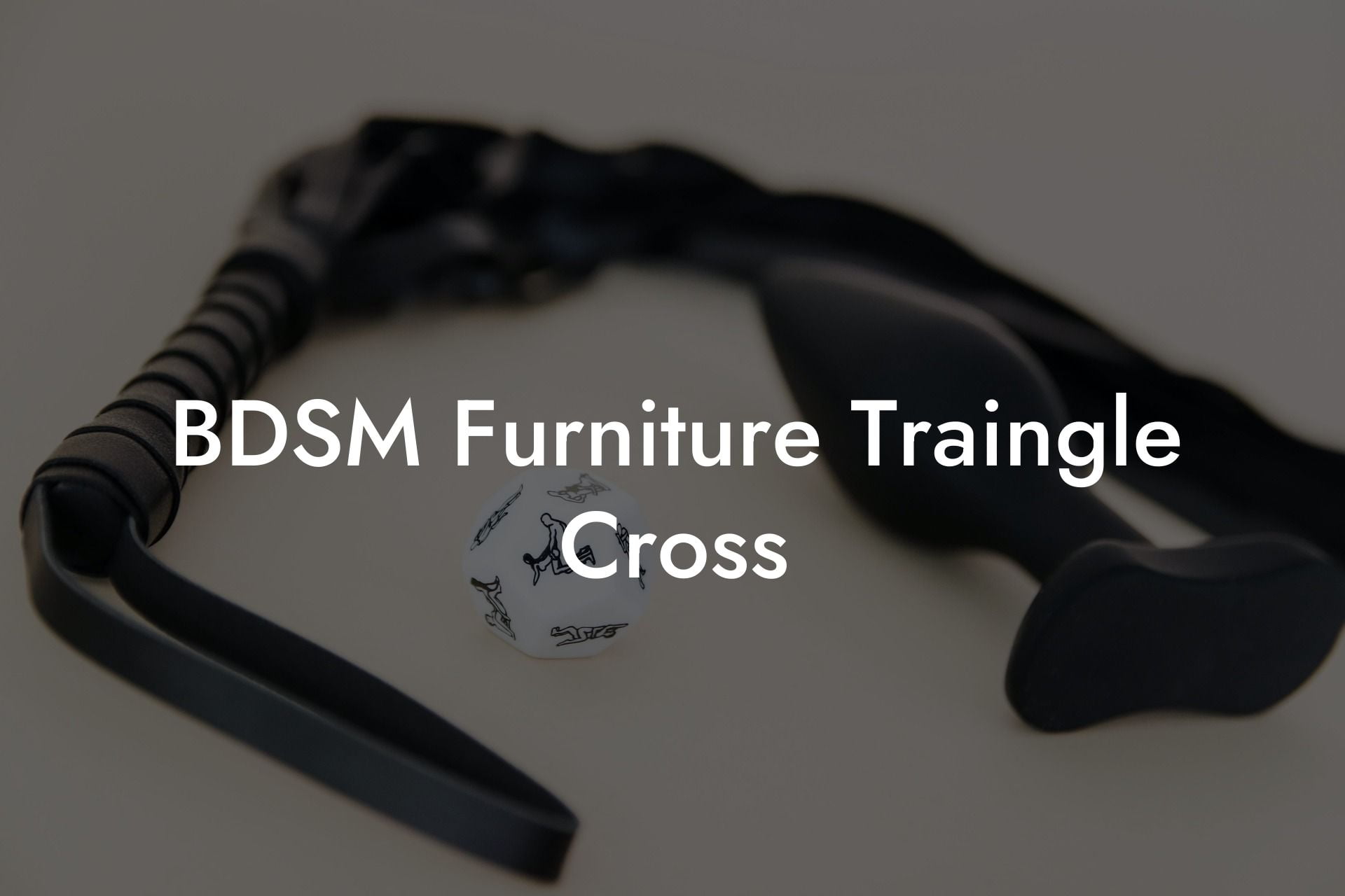 BDSM Furniture Traingle Cross