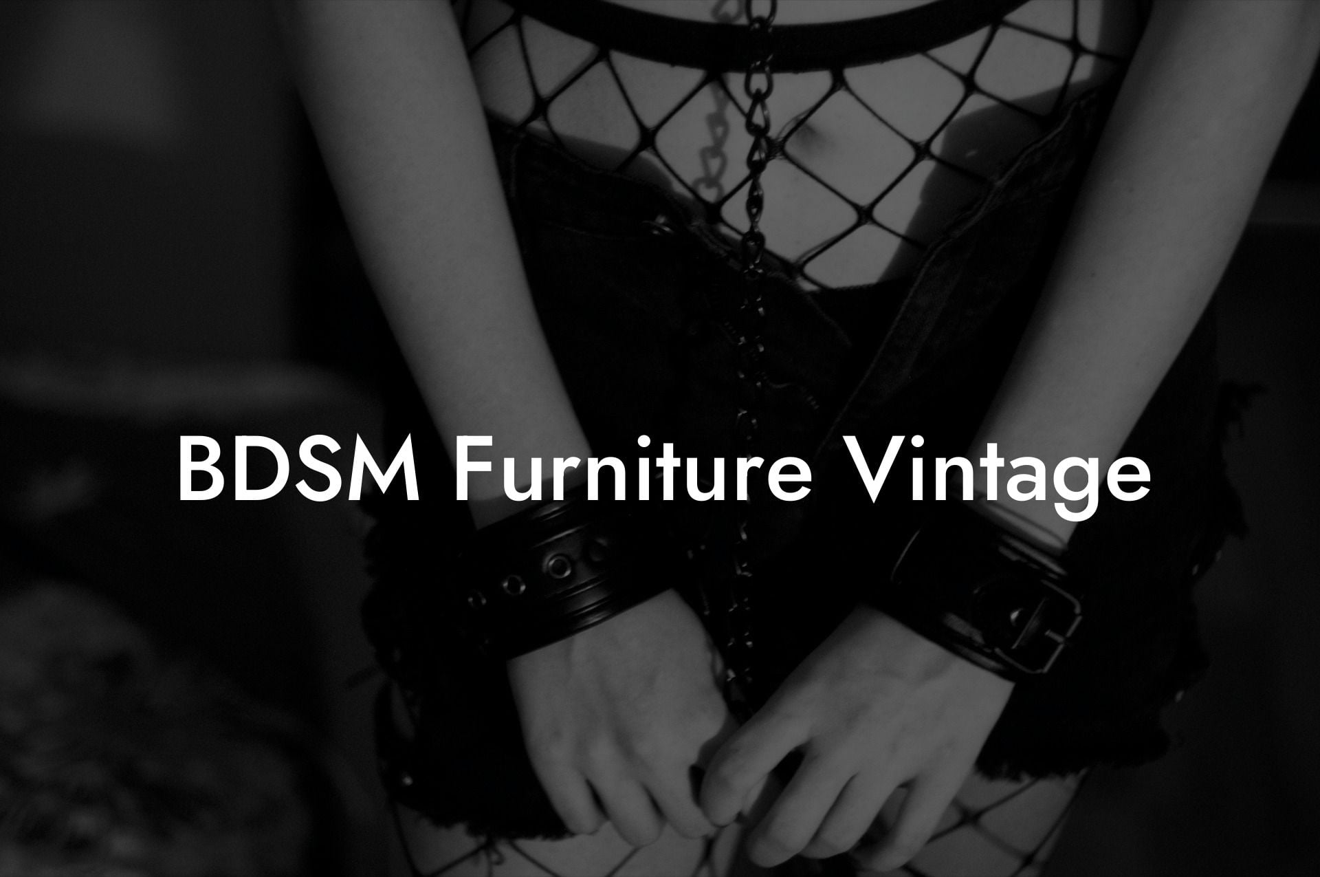 BDSM Furniture Vintage