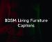 BDSM Living Furniture Captions