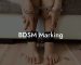 BDSM Marking