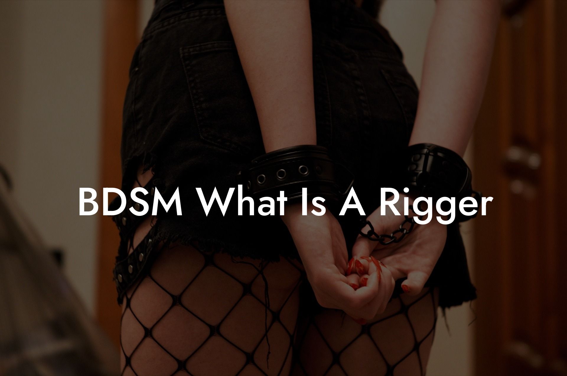 BDSM What Is A Rigger