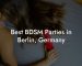 Best BDSM Parties in Berlin, Germany