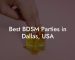 Best BDSM Parties in Dallas, USA