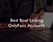 Best Boot Licking OnlyFans Accounts