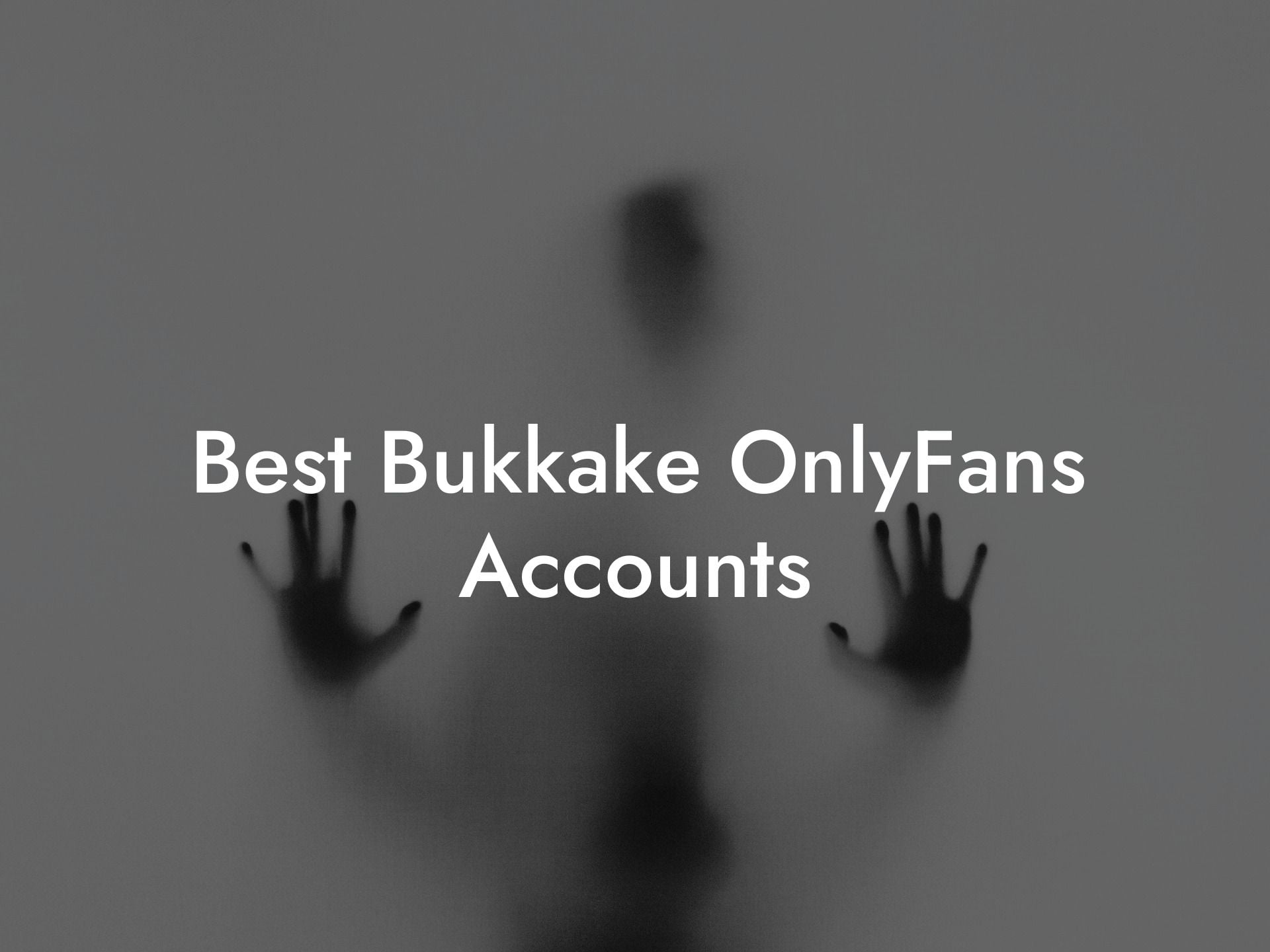 Best Bukkake OnlyFans Accounts
