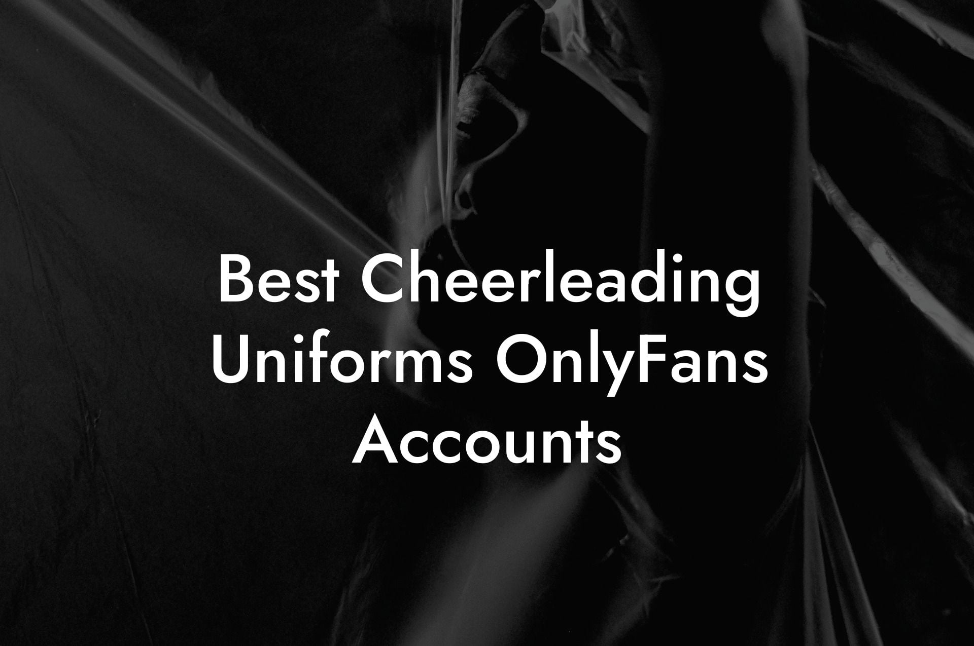 Best Cheerleading Uniforms OnlyFans Accounts