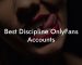 Best Discipline OnlyFans Accounts