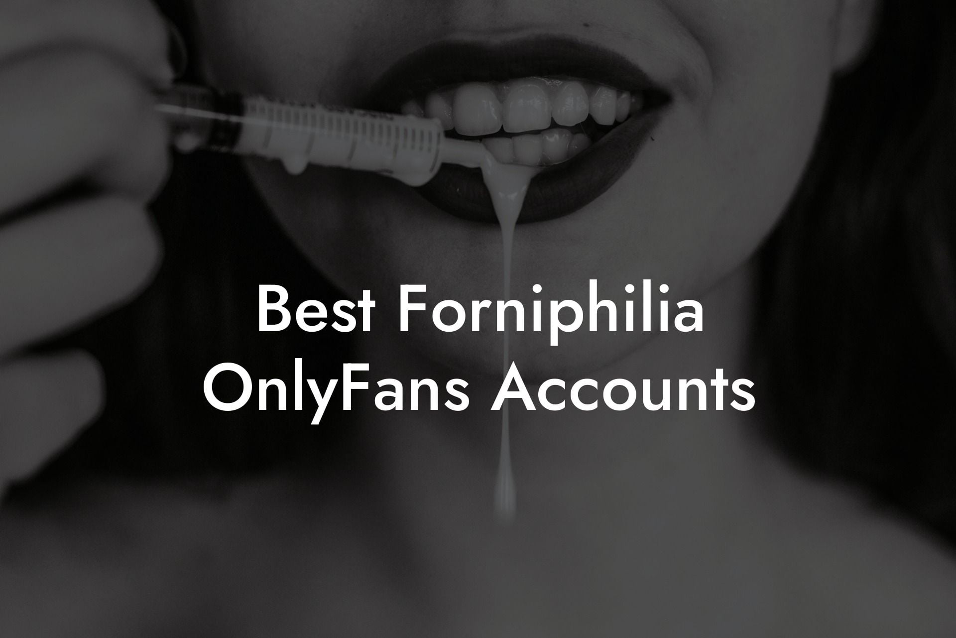 Best Forniphilia OnlyFans Accounts
